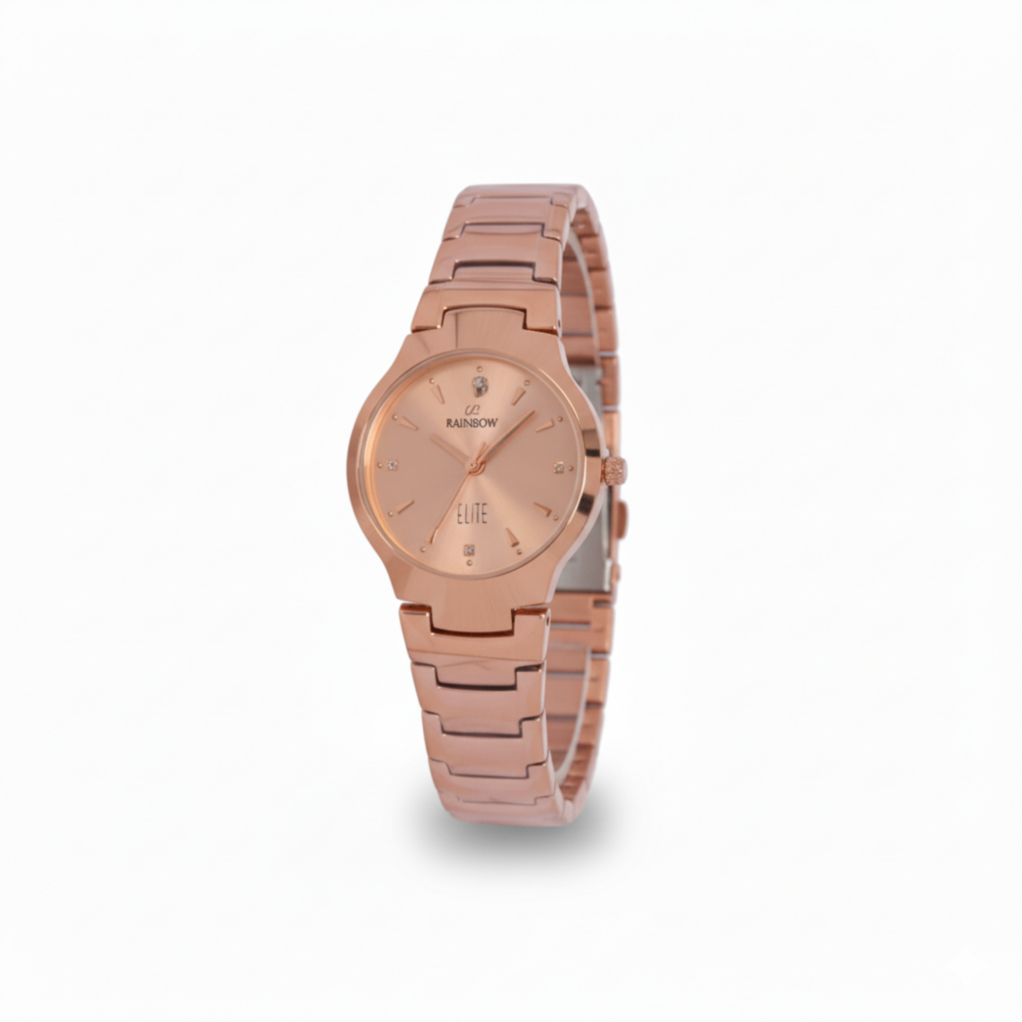 Rainbow Elite Women’s Rose Gold Analog Watch – Premium Rose Gold Dial