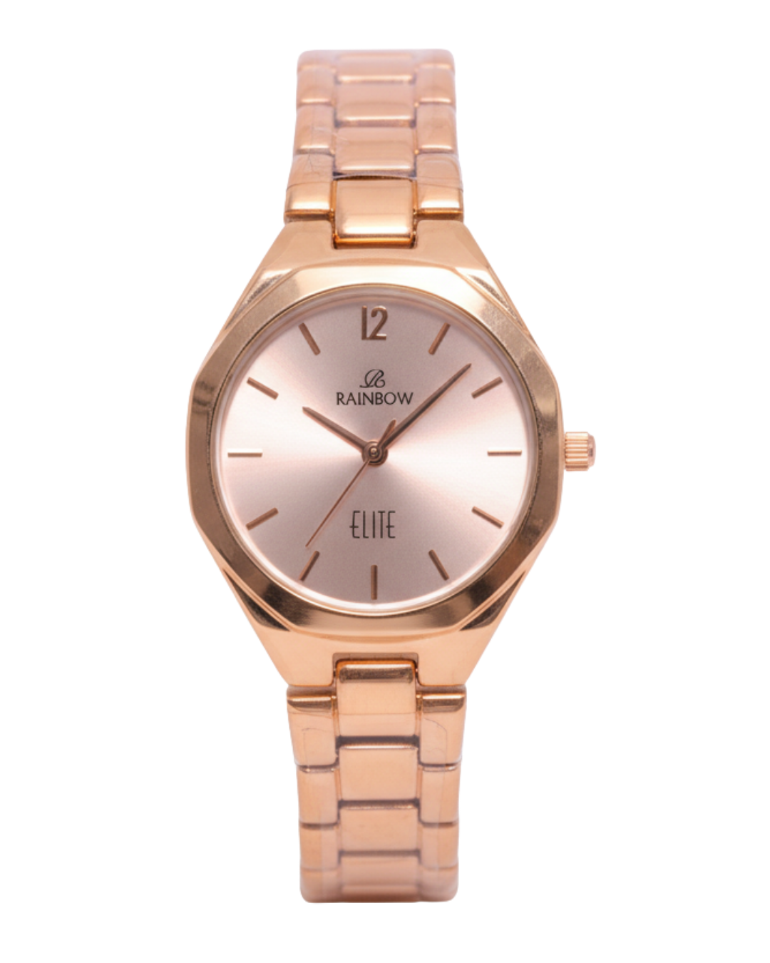 Rainbow Elite Women’s Rose Gold Analog Watch – Premium Rose Gold Dial