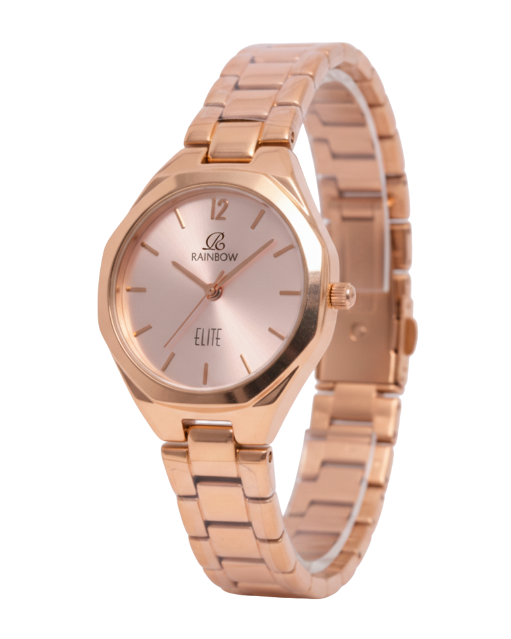 Rainbow Elite Women’s Rose Gold Analog Watch – Premium Rose Gold Dial