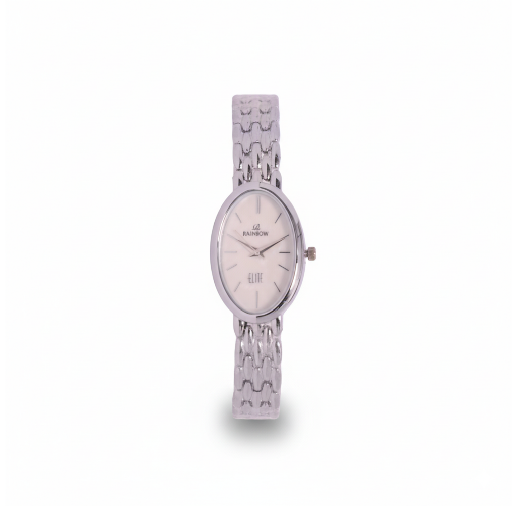 Rainbow Classic Elite – Silver Oval Dial Women’s Watch