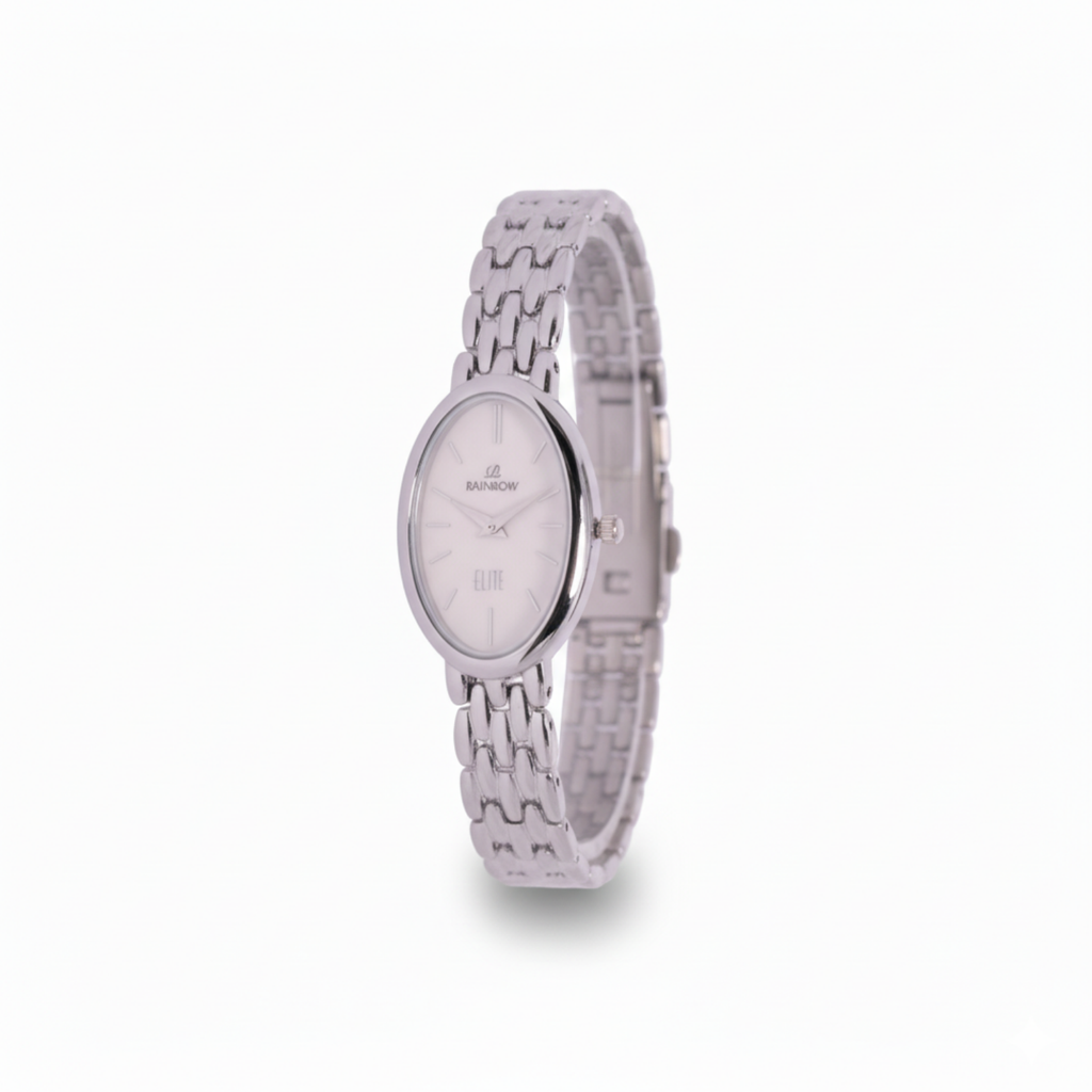 Rainbow Classic Elite – Silver Oval Dial Women’s Watch