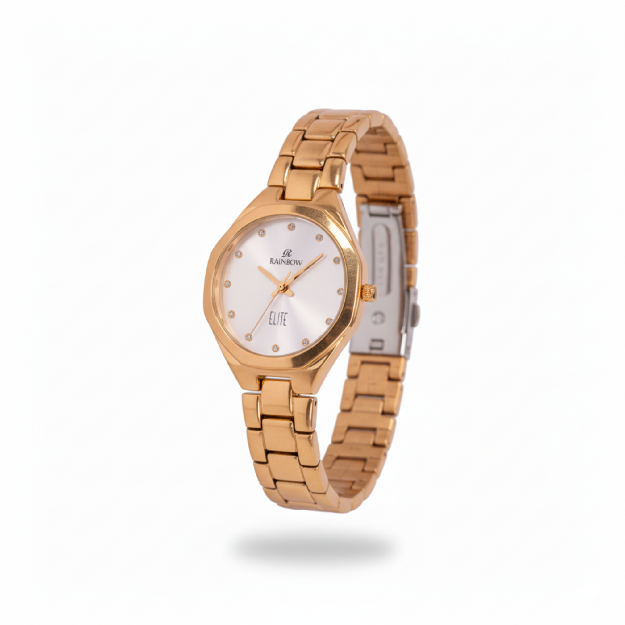 Rainbow Elite Women’s Gold Analog Watch