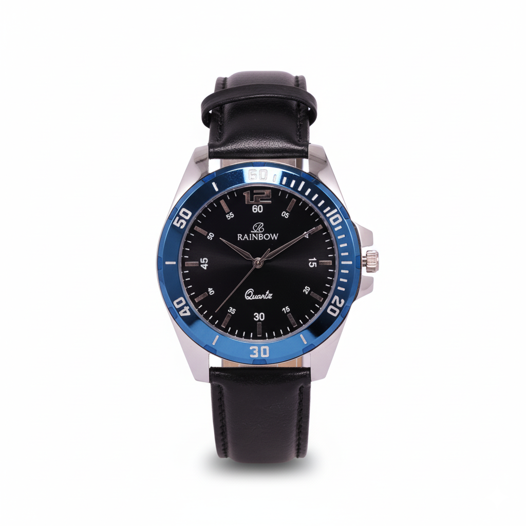 Rainbow Classic Black-Blue Edge Watch
