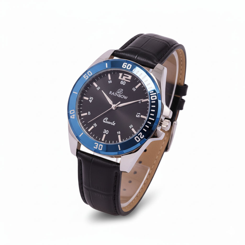 Rainbow Classic Black-Blue Edge Watch